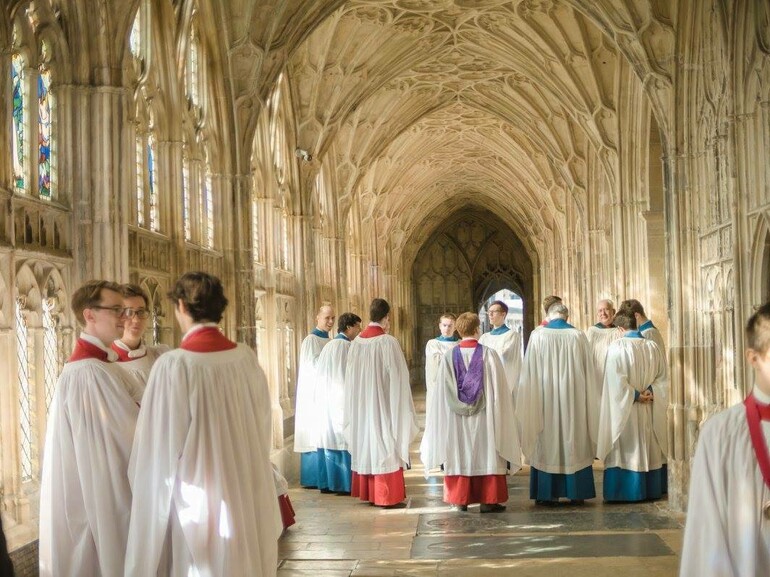 Lay Clerks in the Cloisters