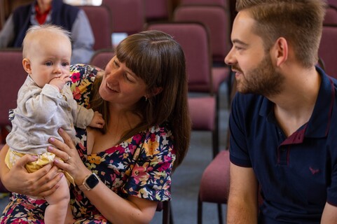 Parents and baby