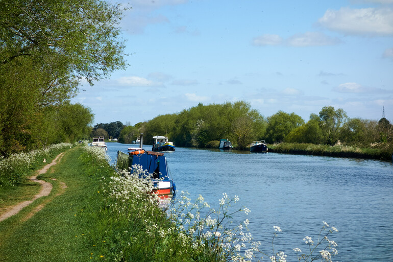 Gloucester and Sharpness Canal at Frampton on Severn